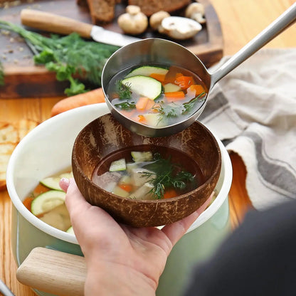 Wooden Coconut Bowls