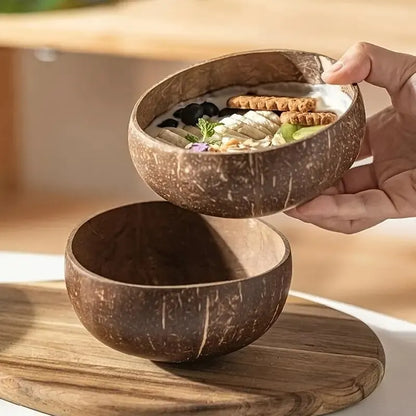 Wooden Coconut Bowls